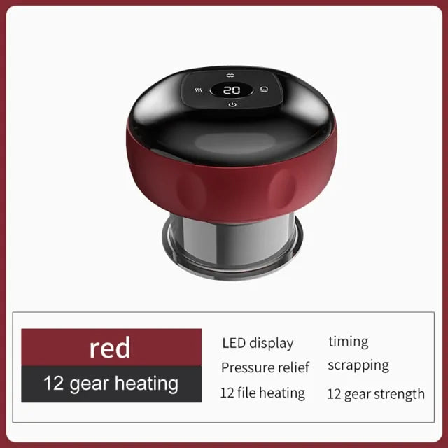 Smart Cupping Massager with Red Light